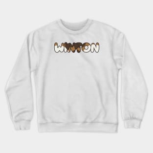 Winton is English bulldogs Crewneck Sweatshirt